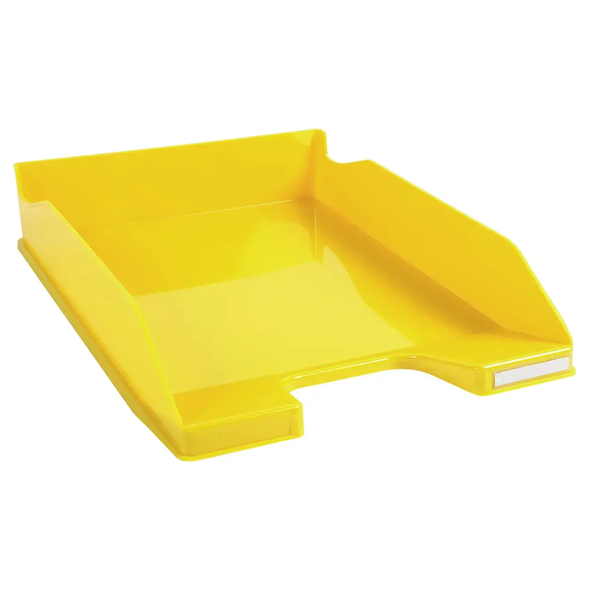 Corbeille &agrave; courrier Combo Midi Iderama - Jaune - EXACOMPTA 
