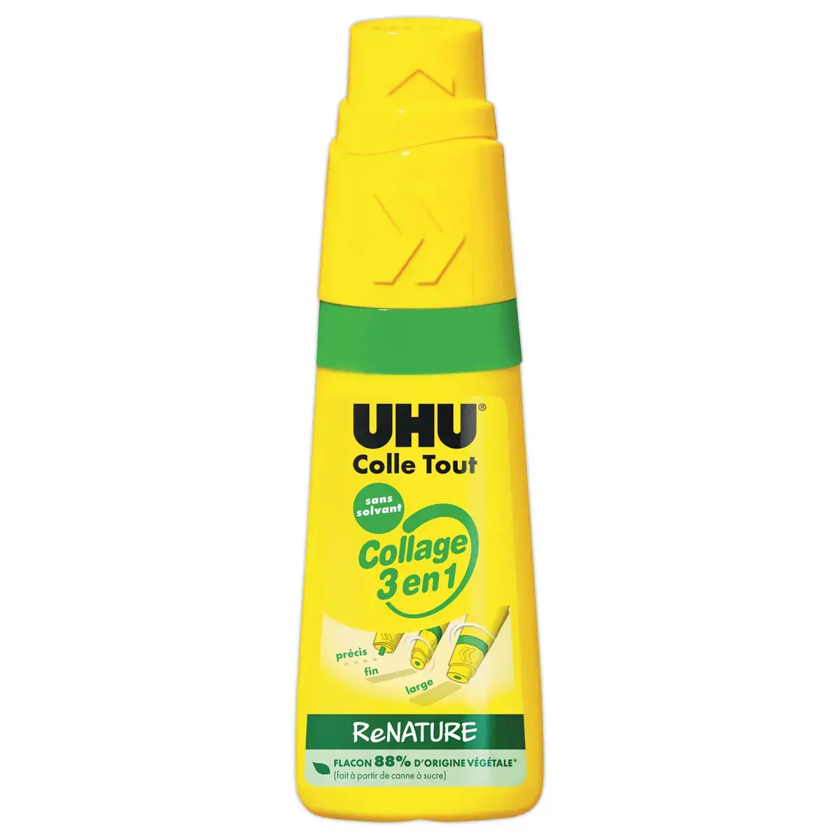 Flacon de colle transparente renature - 35 ml - UHU 