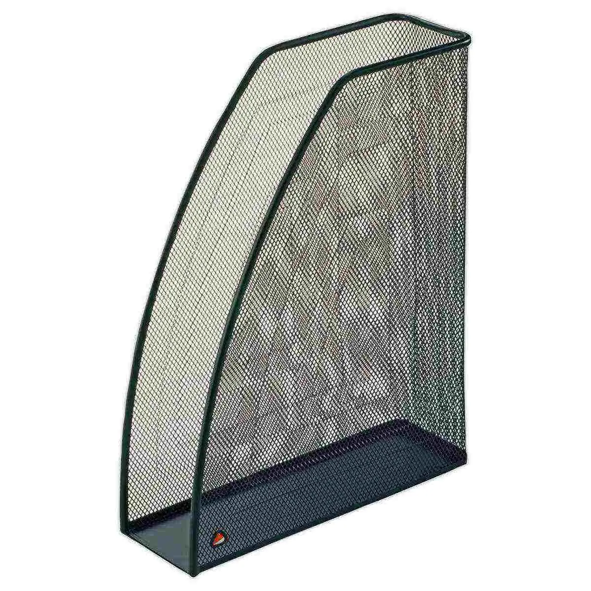 Porte-revues Mesh métal - noir - ALBA