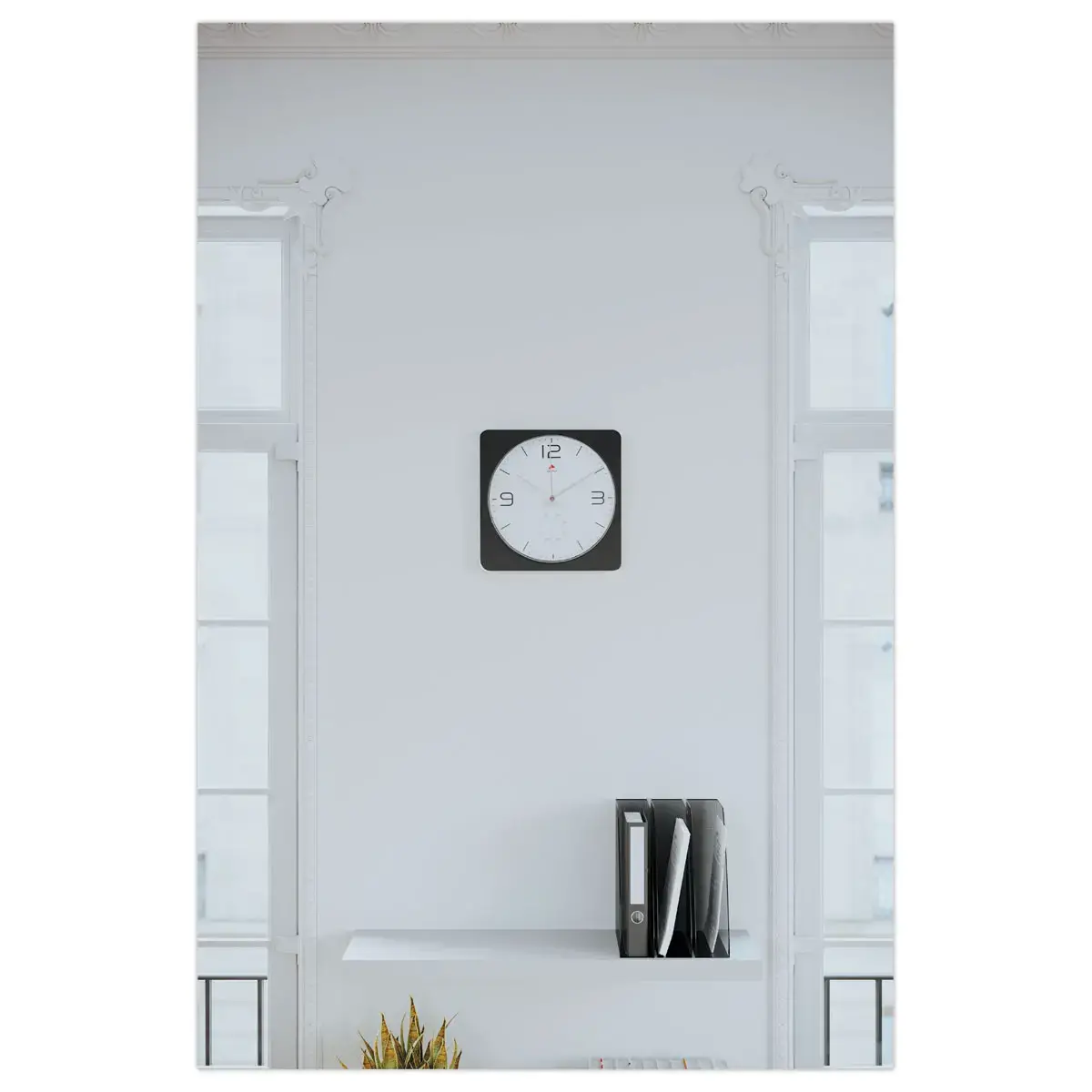 Porte-revues Mesh métal - noir - ALBA