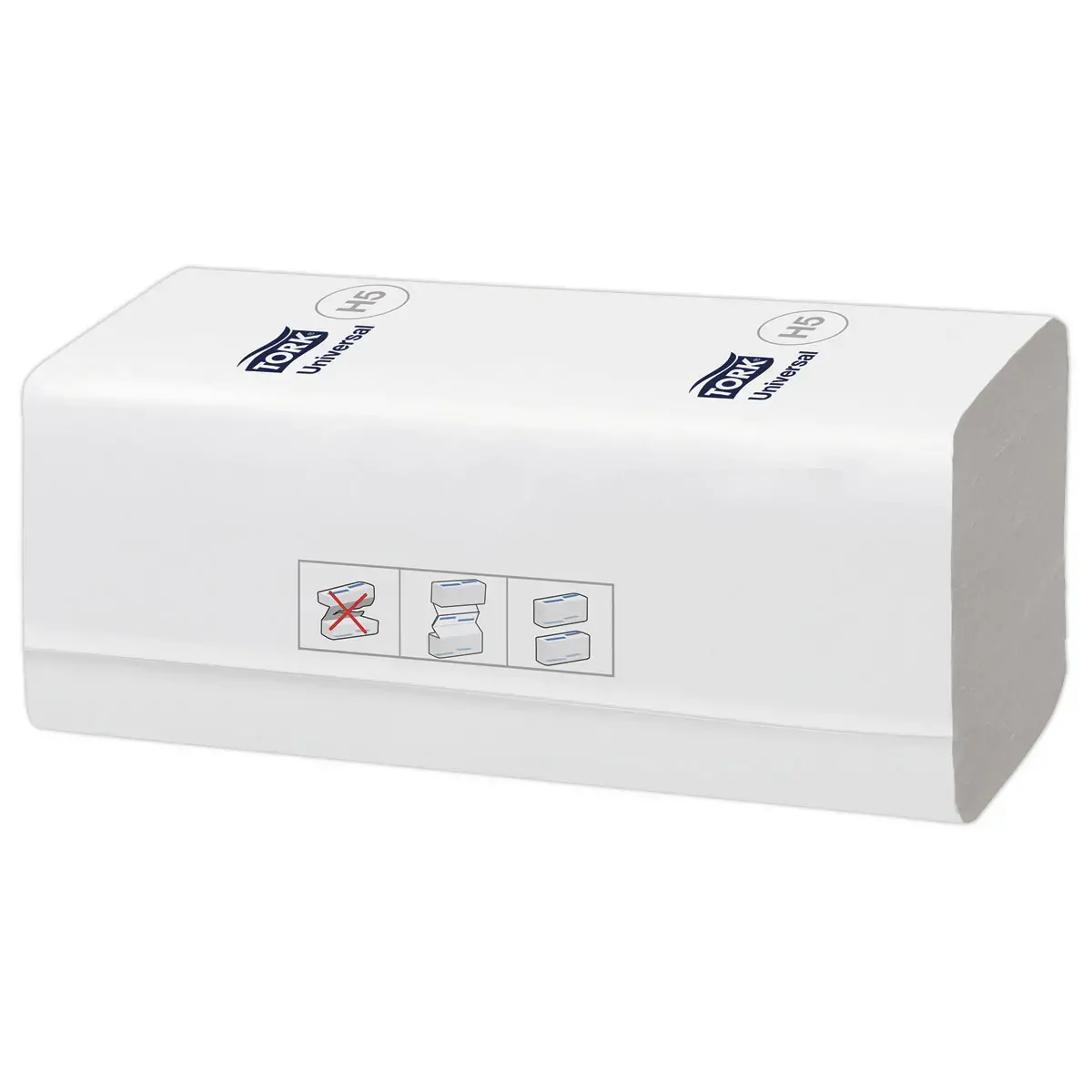 12 Essuie-mains continus H5 - Blanc - TORK