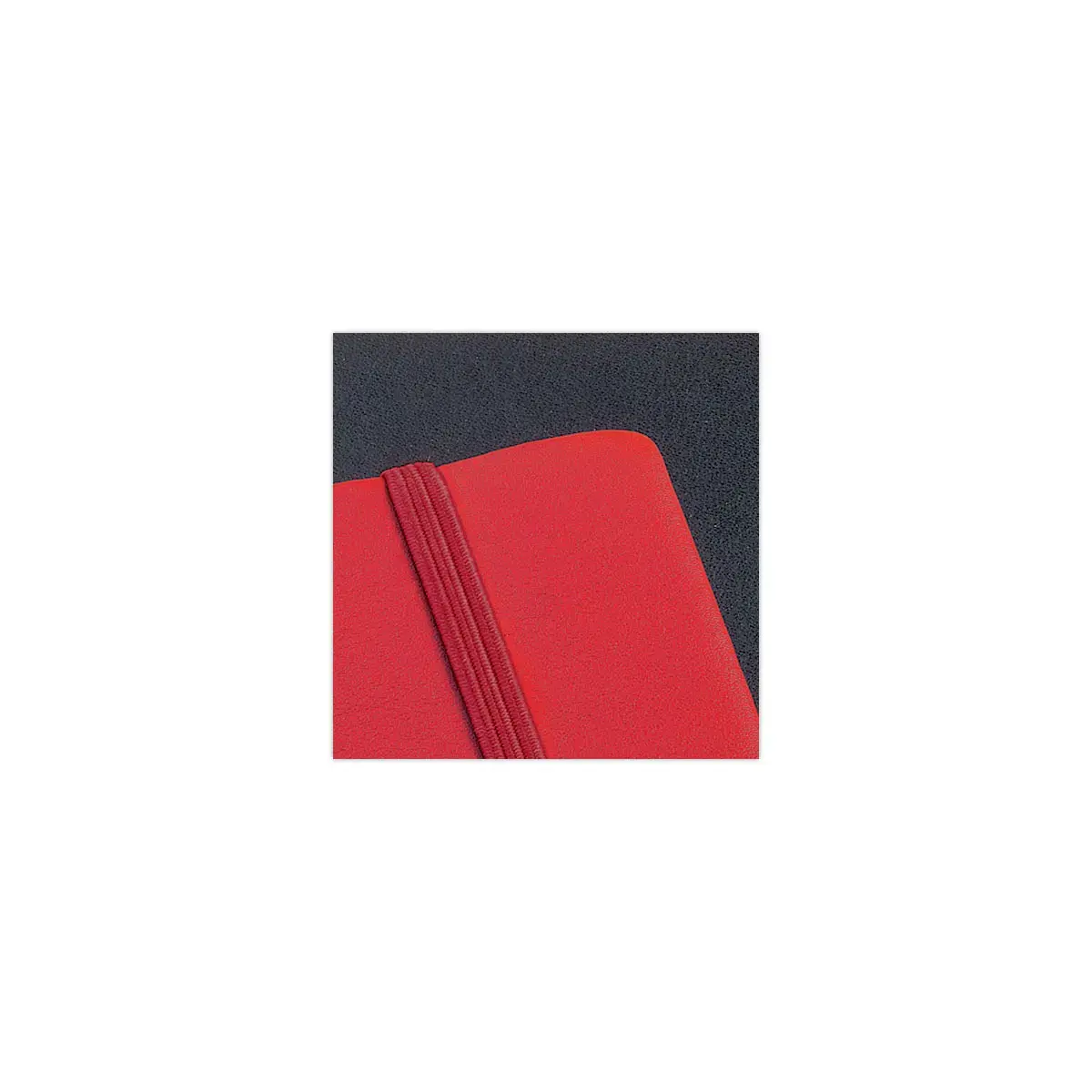Agenda semainier  Silk - 16x24cm - Rouge - Janvier &agrave; d&eacute;cembre - QUO VADIS 