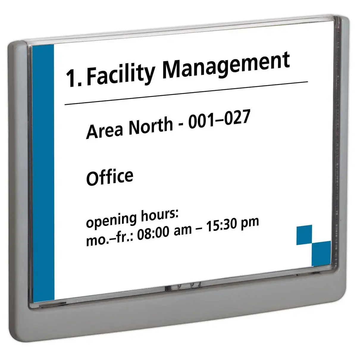 Plaque de porte Click Sign - A5 - DURABLE
