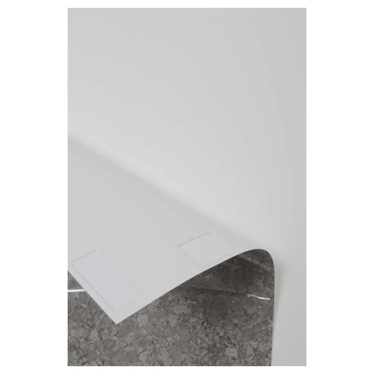 Panneau d'affichage auto-adhésif L 46 x H 58 cm - Gris