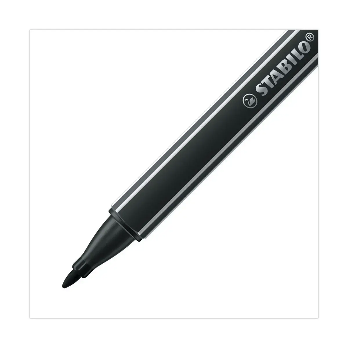 Stylo-feutre pointMax - Pointe moyenne - Noir - STABILO