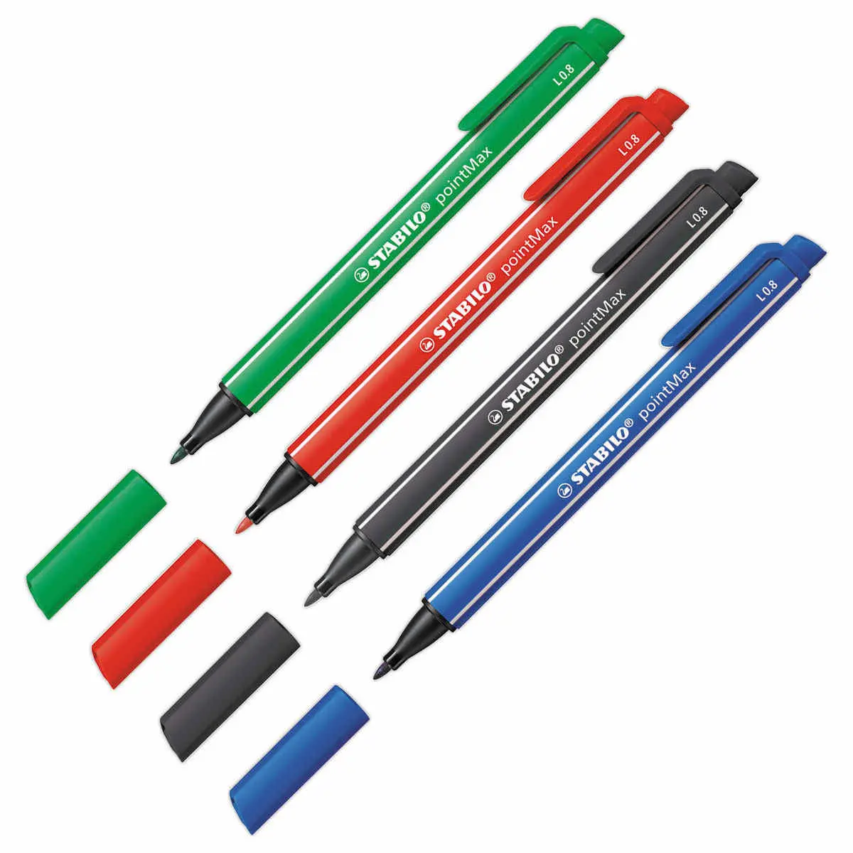 Stylo-feutre pointMax - Pointe moyenne - Vert - STABILO