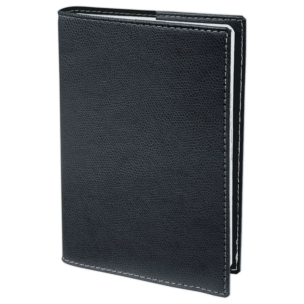 Agenda semainier  Club - 21x27cm - Noir - Janvier &agrave; d&eacute;cembre - QUO VADIS 