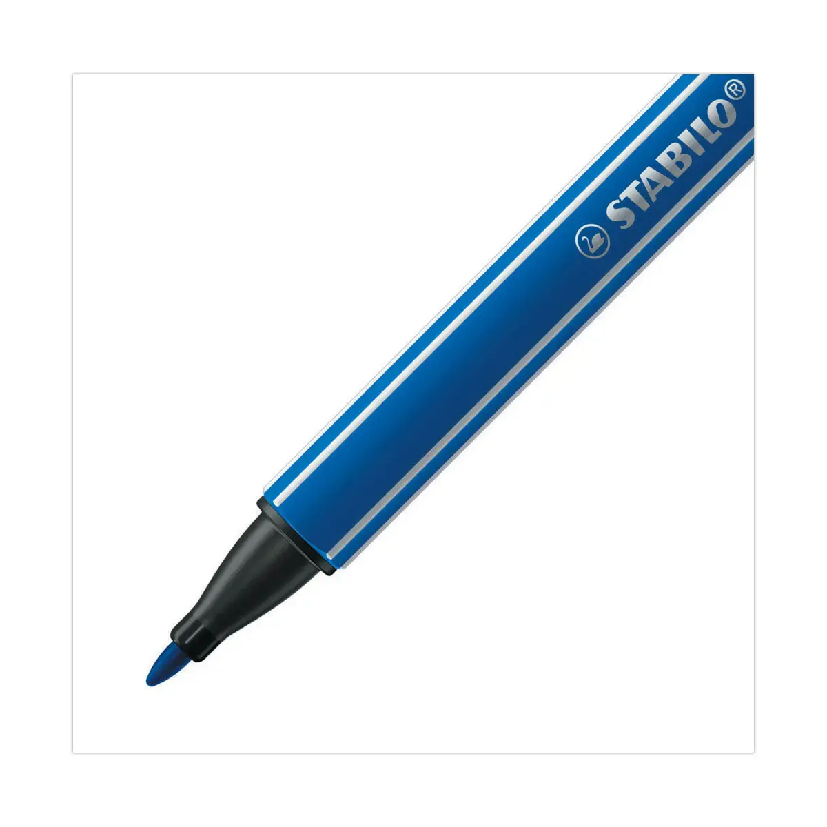 15 stylos-feutres pointMax - Pointe moyenne - Encre eau - Coloris assorti - STABILO 