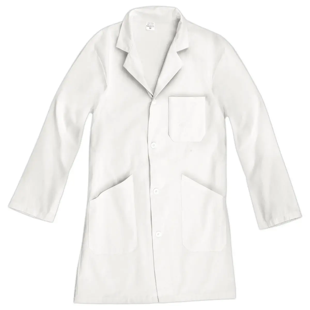 Blouse blanche 100 % coton - 3 poches - Taille S - WONDAY