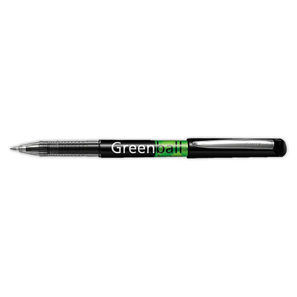 Roller pointe m&eacute;tal Greenball - Ecriture moyenne - noir - PILOT 
