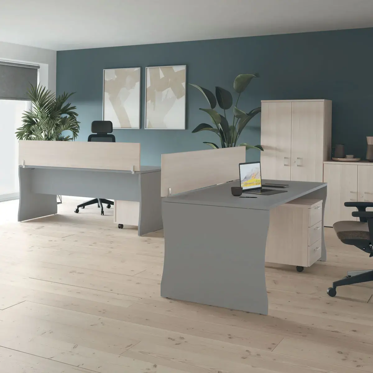 Bureau BUDAPEST 140 x 80 noyer 