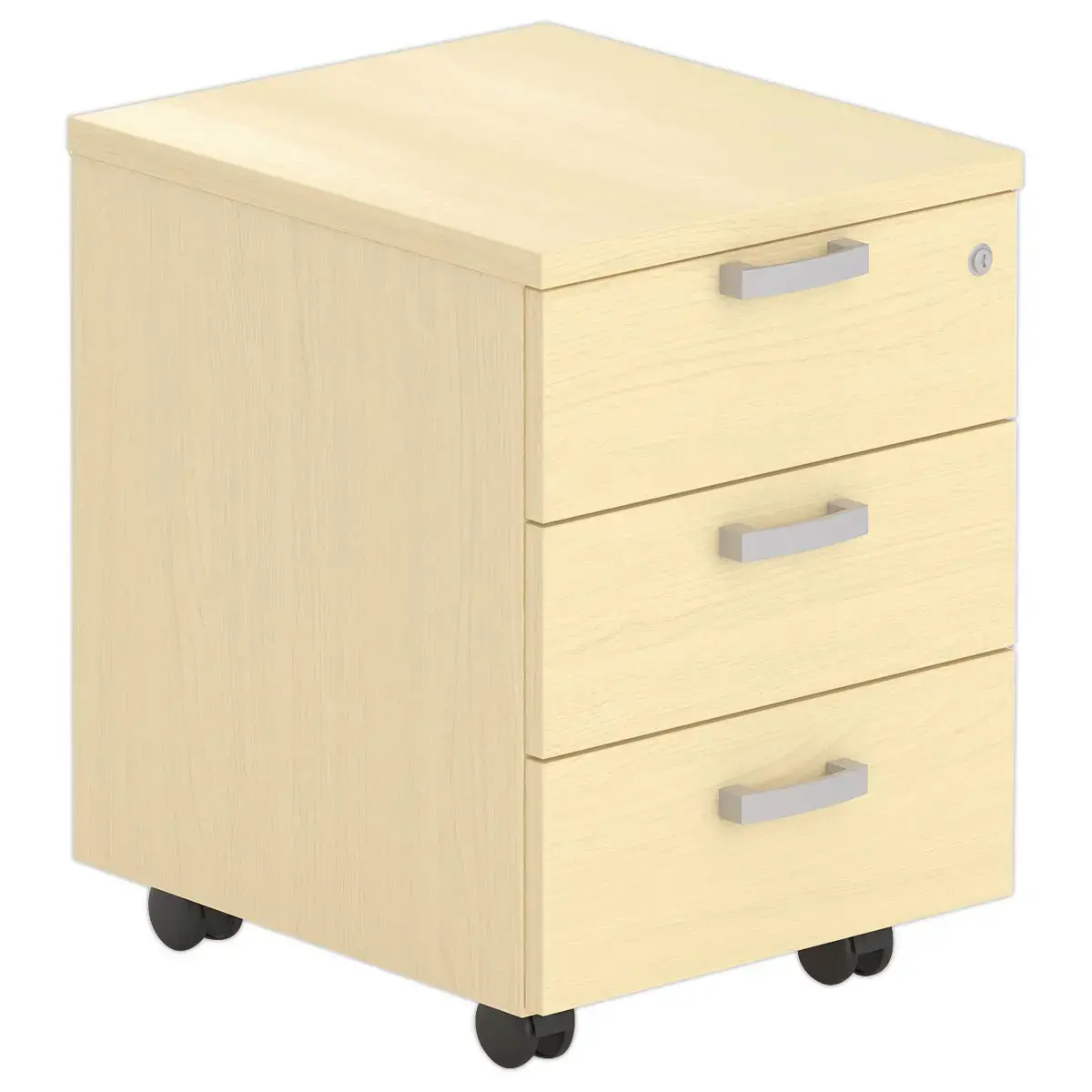 Caisson mobile 3 tiroirs - Hêtre