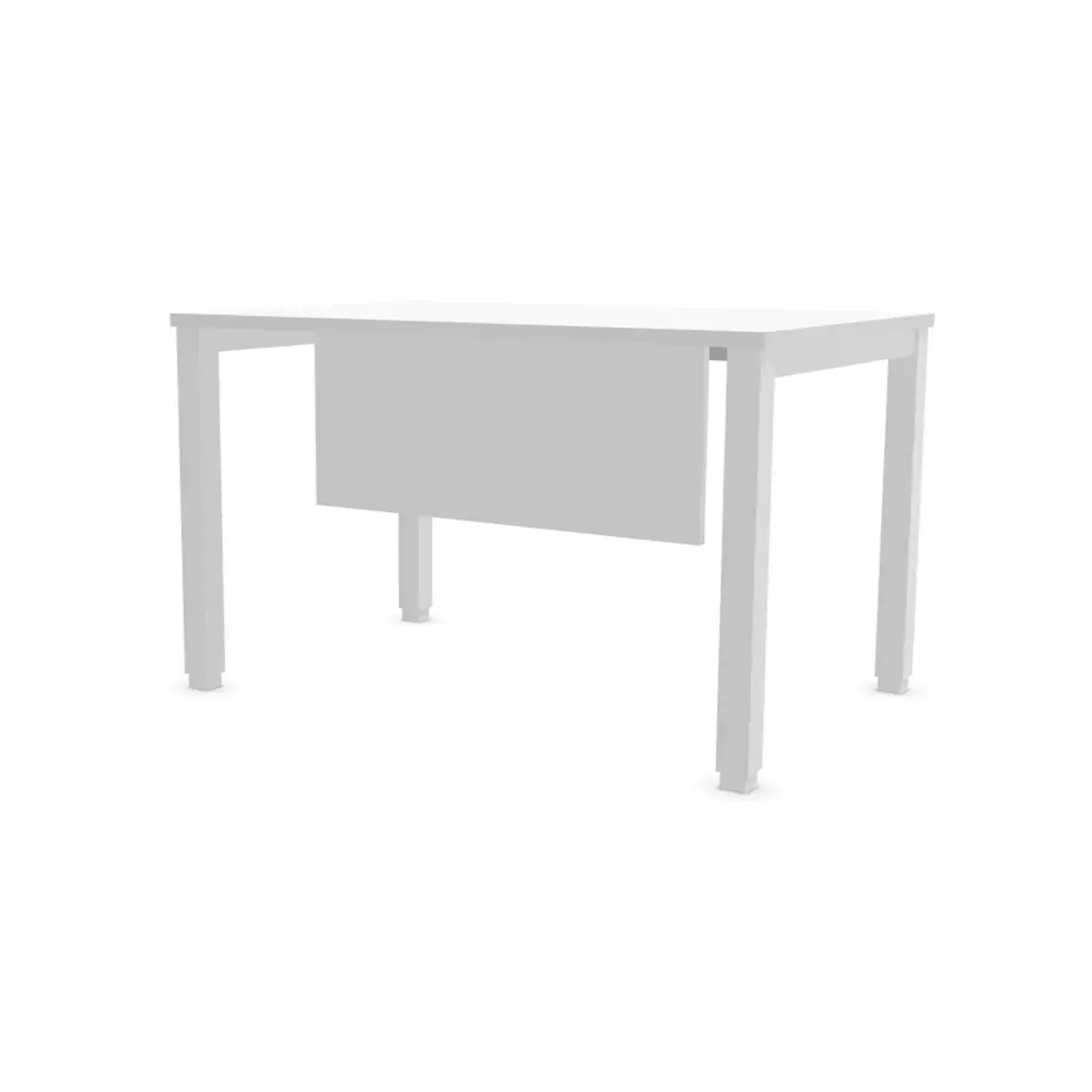 Voile de fond L 120 blanc 