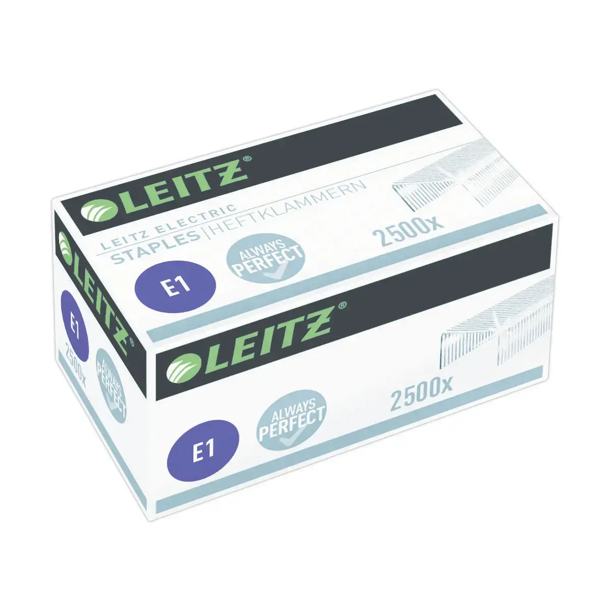 2500 Agrafes pour agrafeuse &eacute;lectrique E1 - LEITZ 