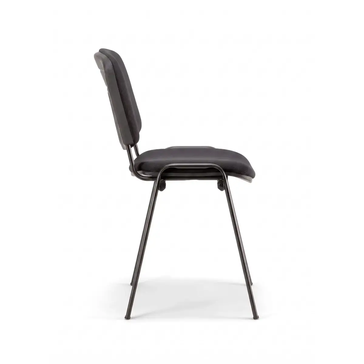 Chaise d'accueil visiteur Iso - Noir 