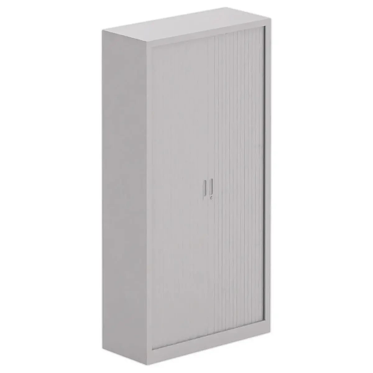 Armoire haute m&eacute;tallique - 198x100 cm - Aluminium 