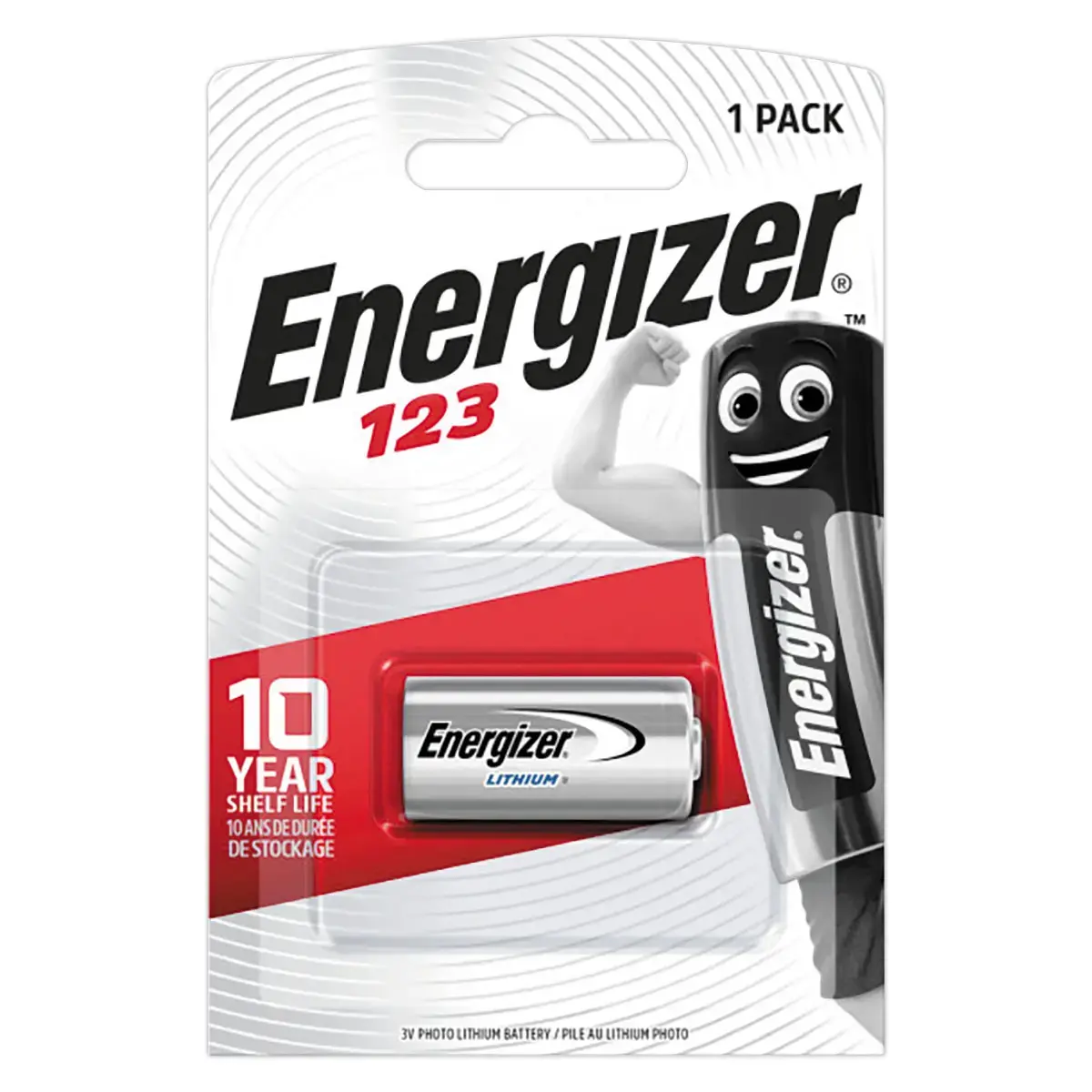 Pile lithium 123 - 3V - ENERGIZER