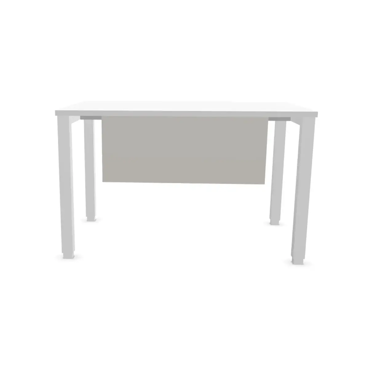 Voile de fond m&eacute;lamin&eacute; L 120 aluminium 