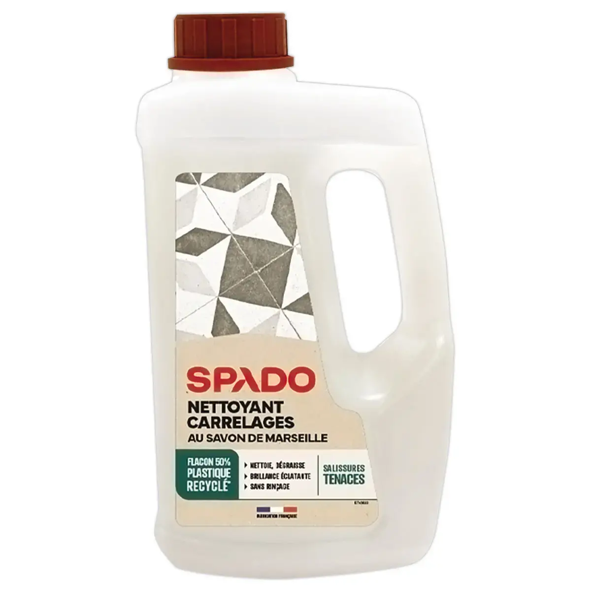 Nettoyant au savon de Marseille - 1 L - Spado 
