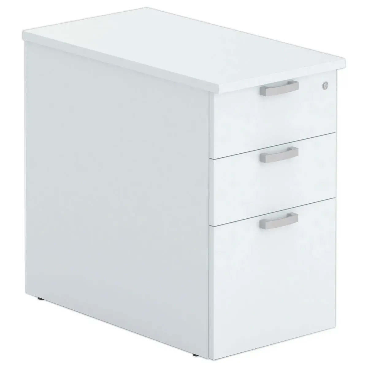 Caisson  3 tiroirs  - Gris - P 80 cm 