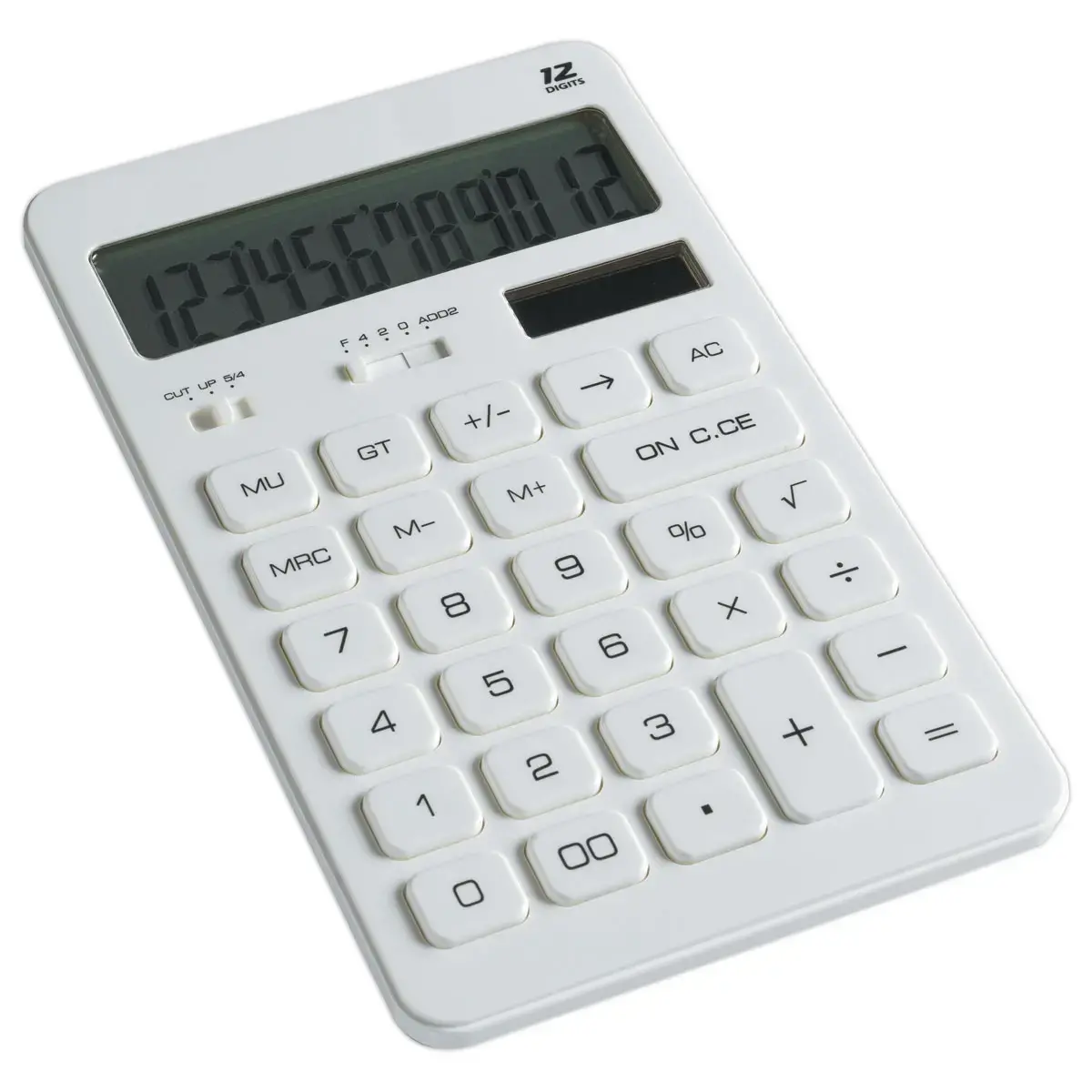 Calculatrice de bureau M12 couleur - 12 chiffres blanc - ACCESS