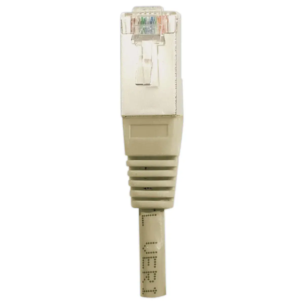 Câble réseau RJ45 FTP CAT5E 0,5m gris