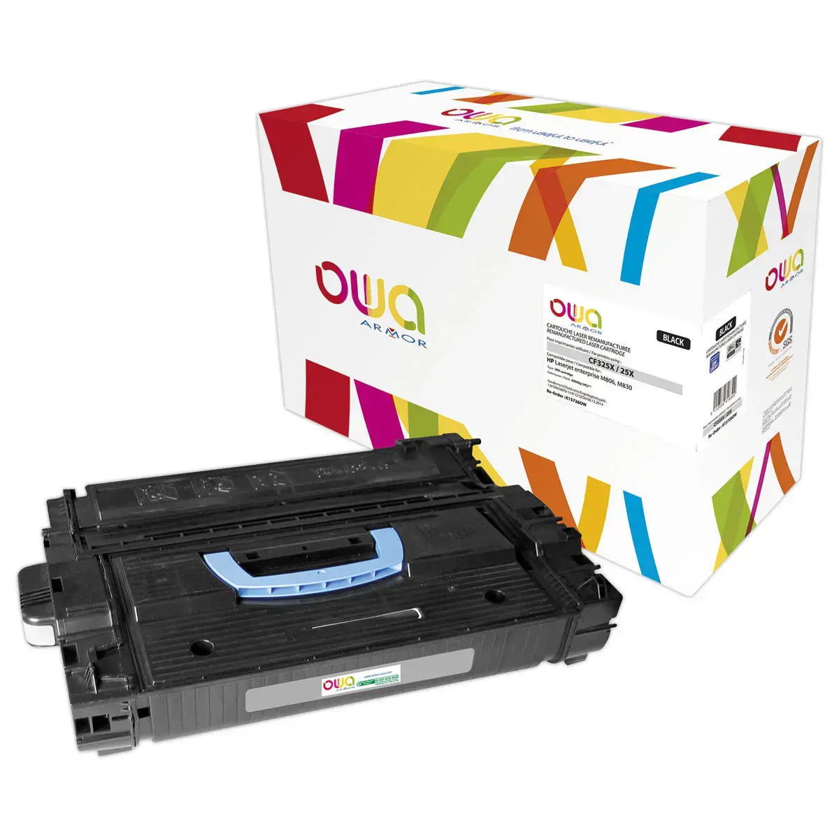 Toner éq. HP CF325X - Haute capacité - Noir - OWA
