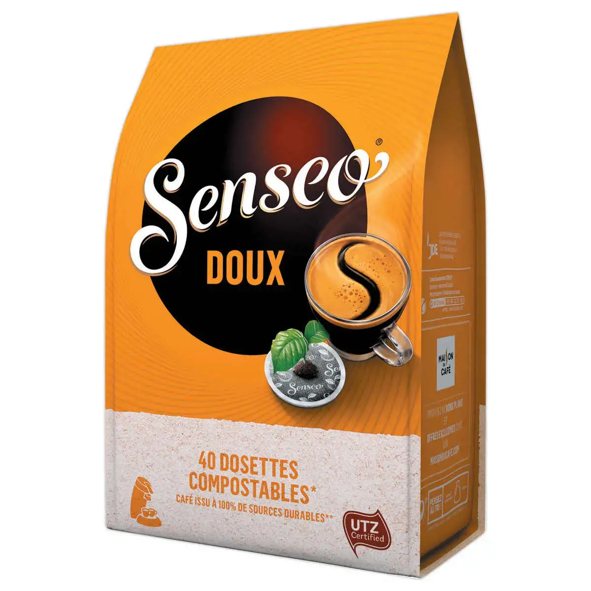 40 Dosettes de café Senseo® - Doux - SENSEO