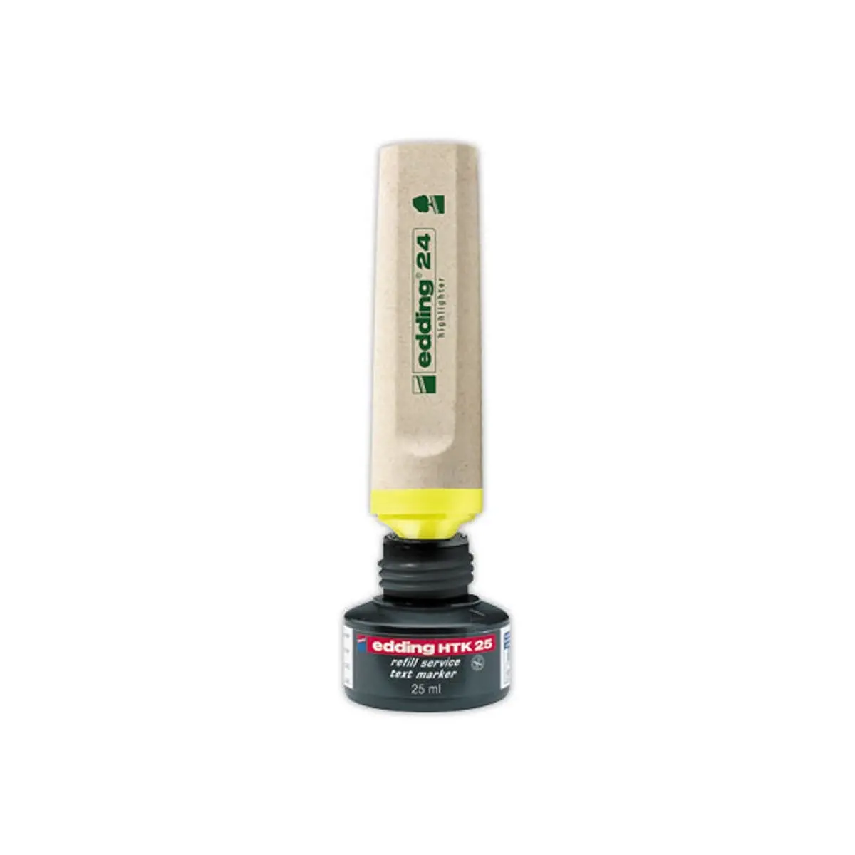 Recharge surligneur EDDING - Ecoline E24 - Jaune 