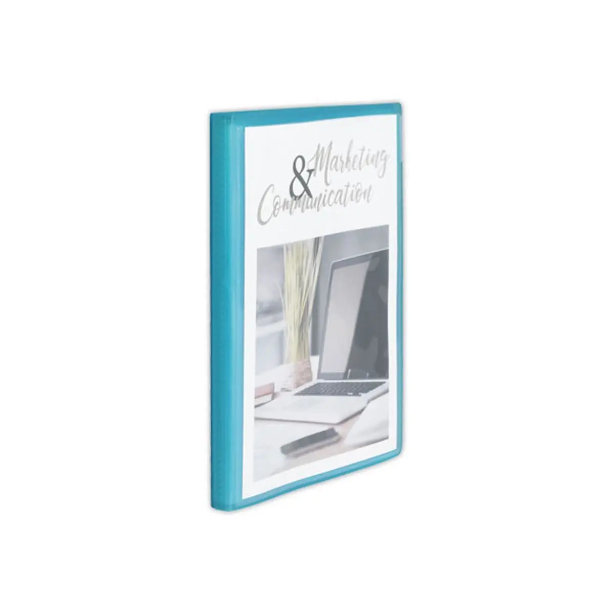 Protège-documents personnalisable - 40 poches - bleu - FIDUCIAL