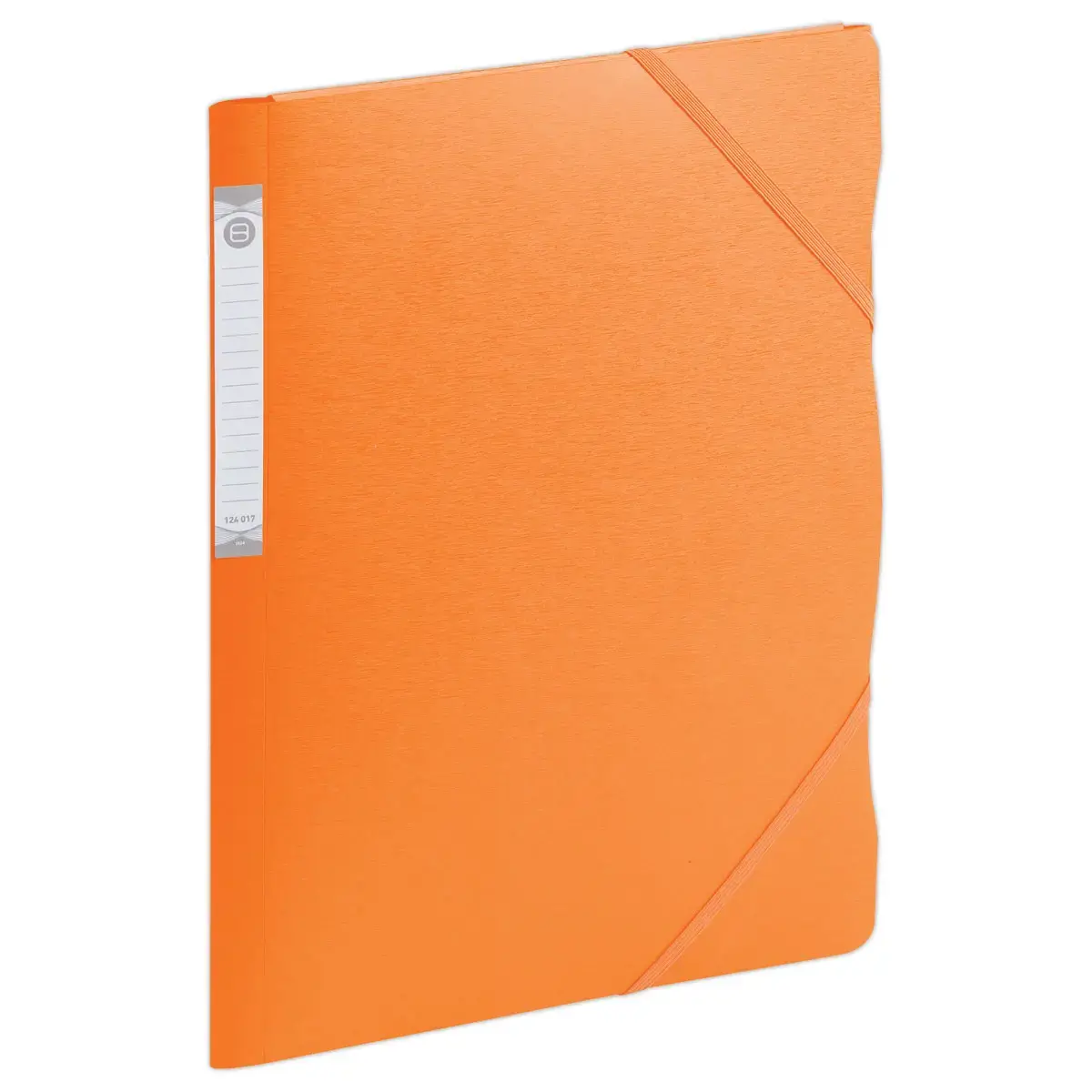Chemise 3 rabats à élastiques - polypropylène 5/10e - orange - FIDUCIAL