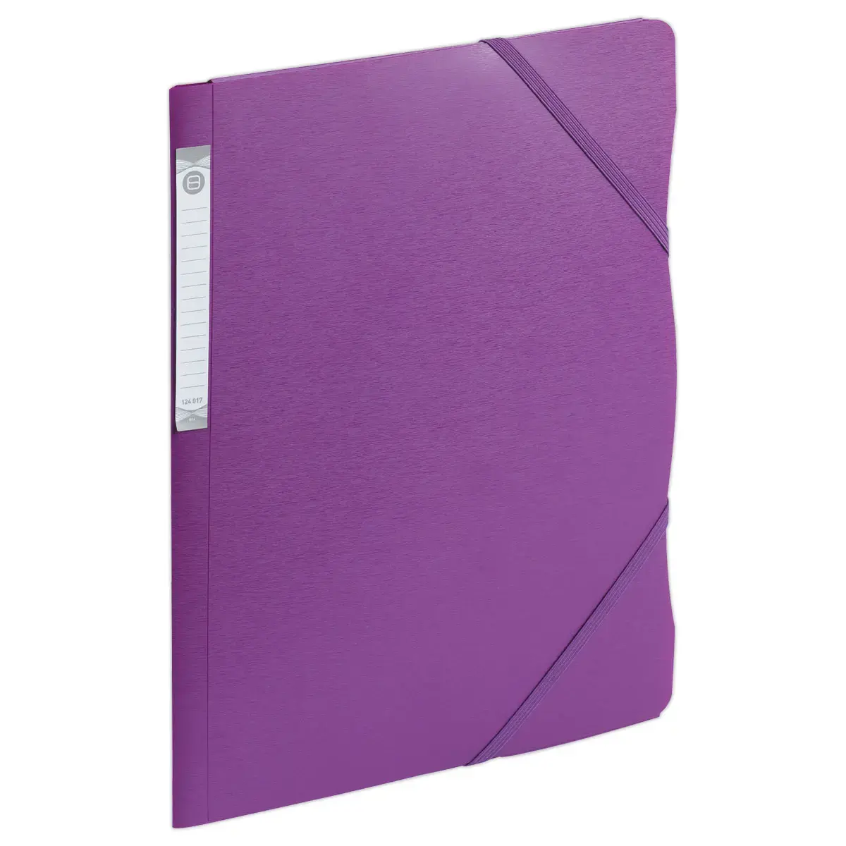 Chemise 3 rabats &agrave; &eacute;lastiques - polypropyl&egrave;ne  5/10e violet - FIDUCIAL 