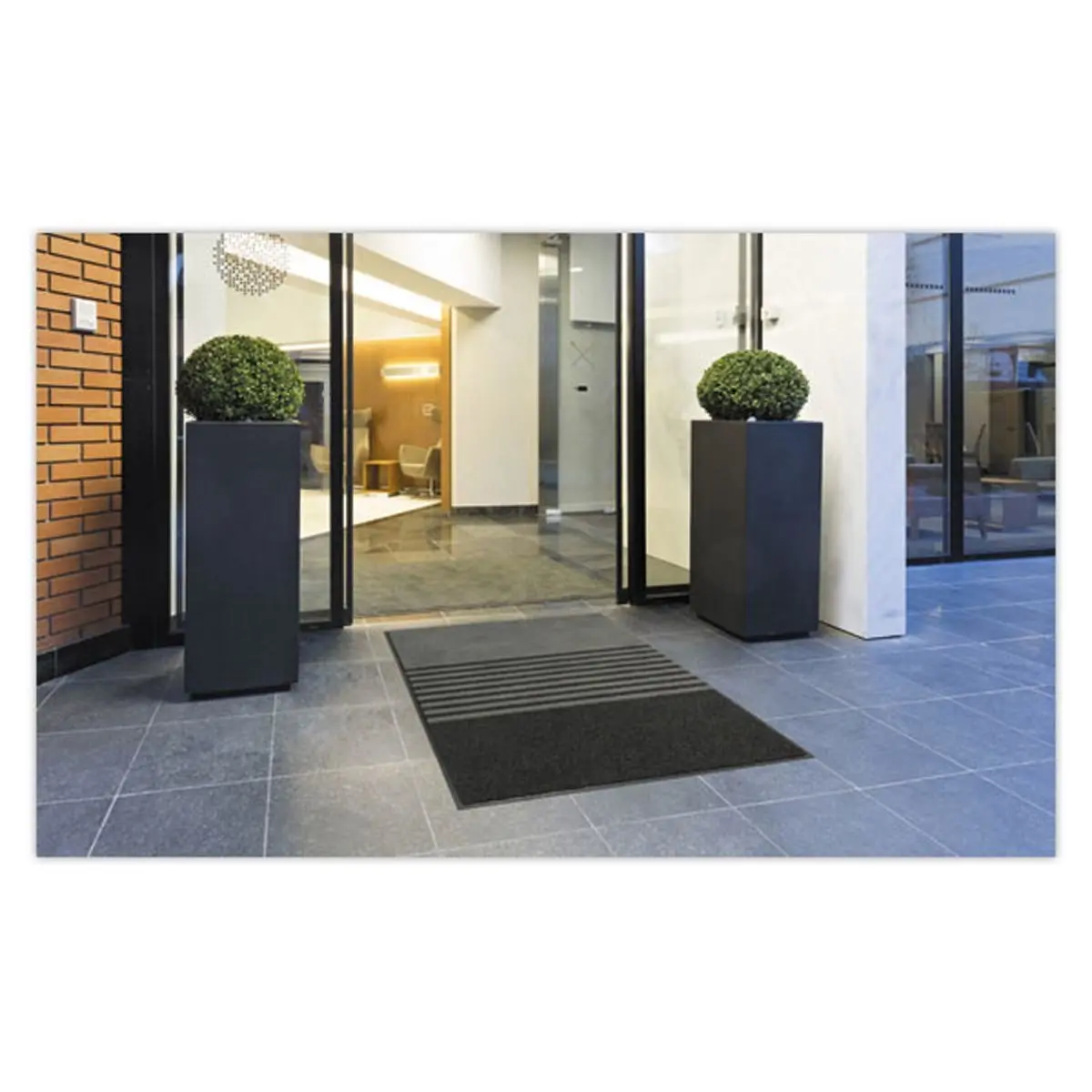 Tapis d'accueil ext&eacute;rieur Capture antid&eacute;rapant - L 90 x l 150 cm 