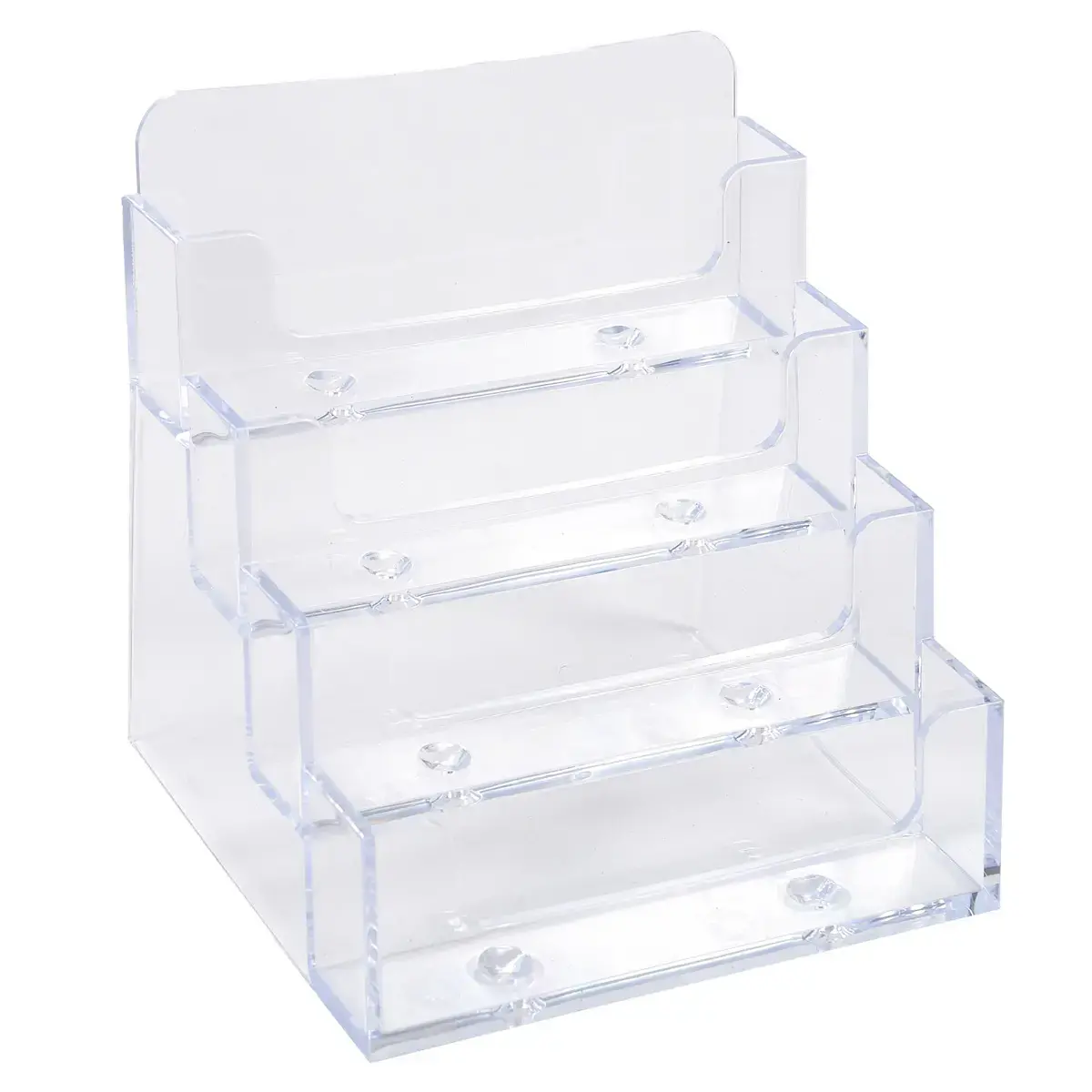 Distributeur de cartes de visite - 4 compartiments - Exacompta