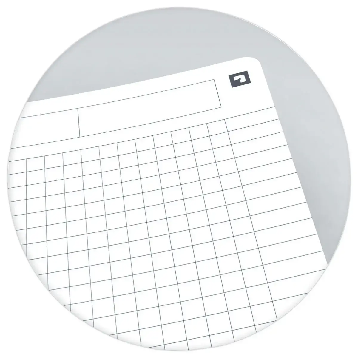Cahier spirale A5 Essentials - 5x5 - 180 pages - Noir - OXFORD 