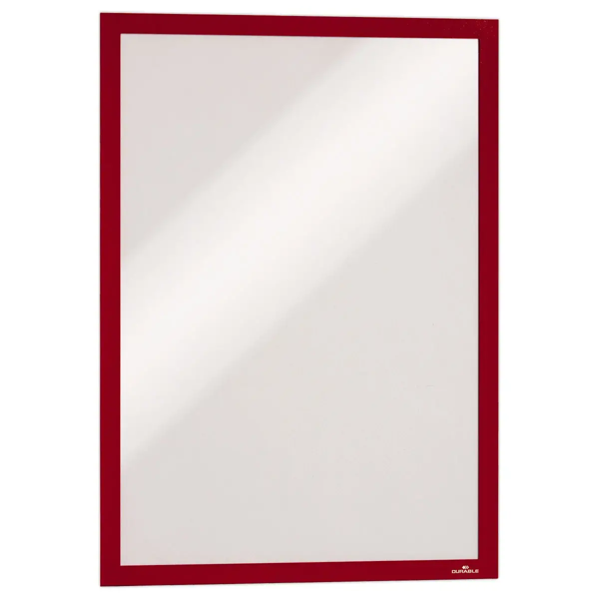 2 Cadres d'affichage adhésifs Duraframe - A3 - Rouge - DURABLE