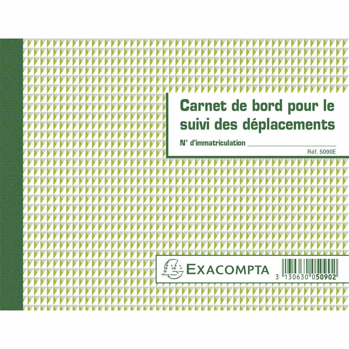 Carnet de bord pour suivi de d&eacute;placement v&eacute;hicule - EXACOMPTA 