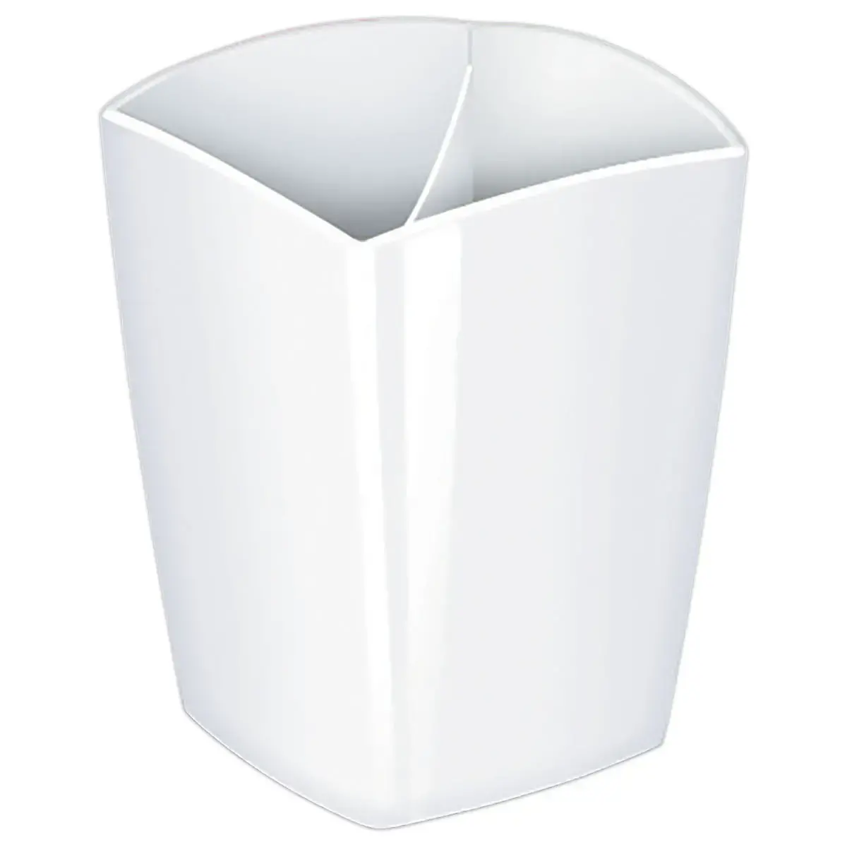 Pot à crayons magnétique Gloss - blanc - CEP