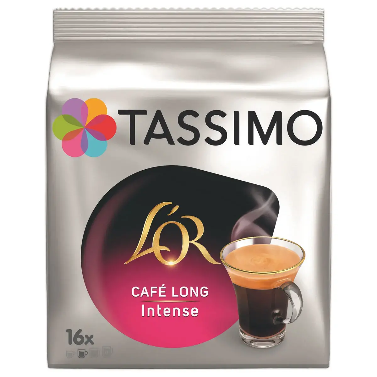 16 T-DISCS de caf&eacute; l'Or long intense poursyst&egrave;me TASSIMO 