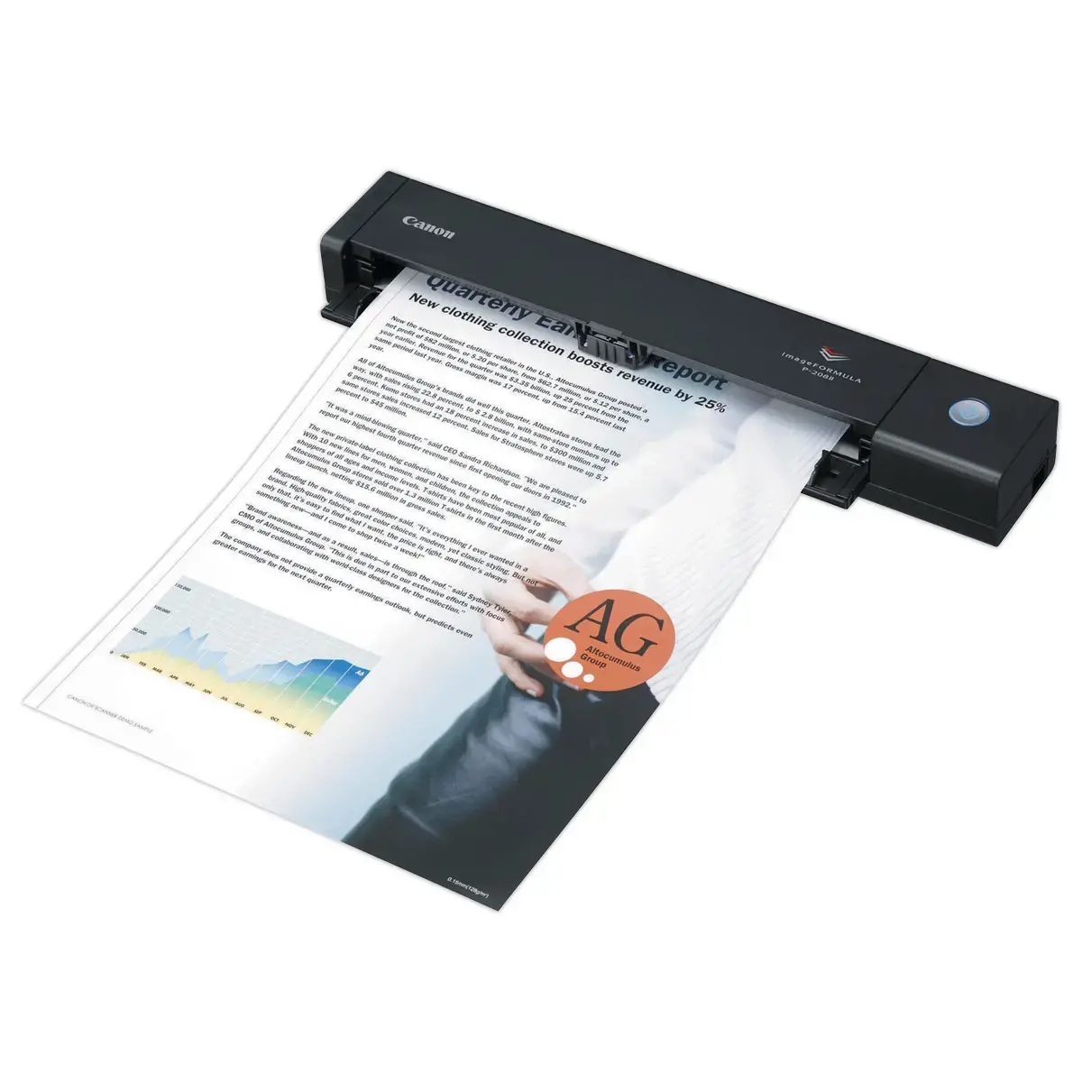 Scanner portable CANON P-208II