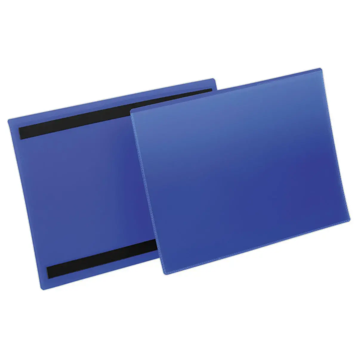 50 Pochettes porte-documents magn&eacute;tiques - A4 paysage - Bleu - DURABLE 