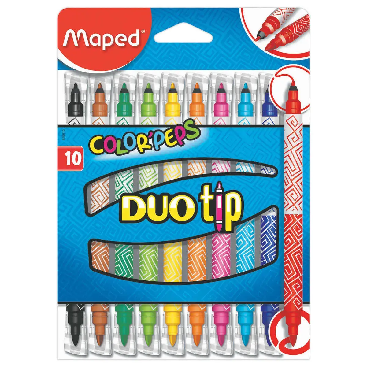 10 Feutres Duo Tip - Double pointe - MAPED