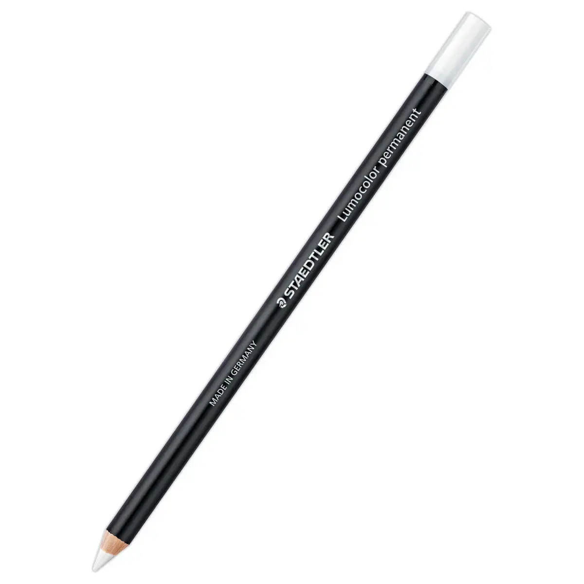 12 Crayons marqueurs permanents Glasochrom - Blanc - STAEDTLER 