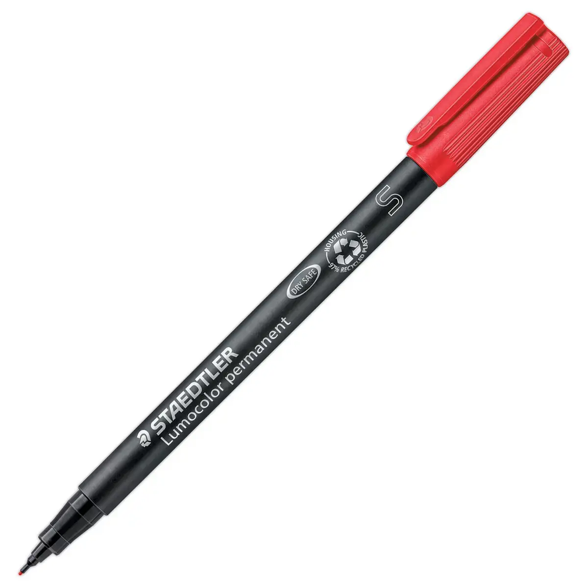 Feutre de rétroprojection permanent Lumocolor - 0,4mm - rouge - STAEDTLER