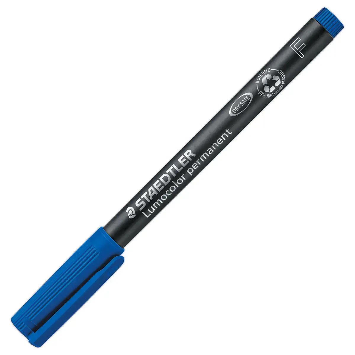 Feutre permanent universel Lumocolor - 0.6 mm - Bleu - STAEDTLER