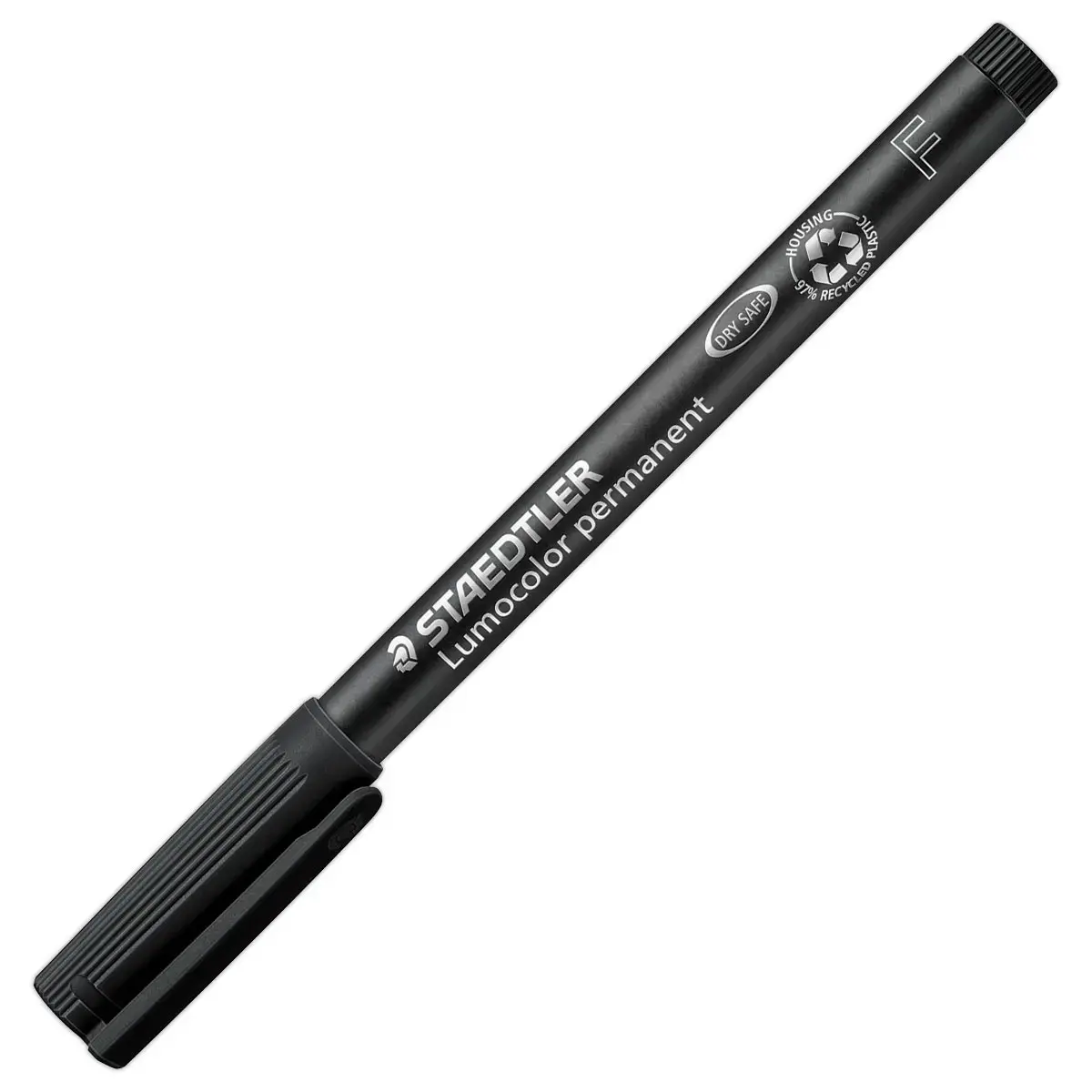 Feutre permanent universel Lumocolor - 0.6 mm - Noir - STAEDTLER