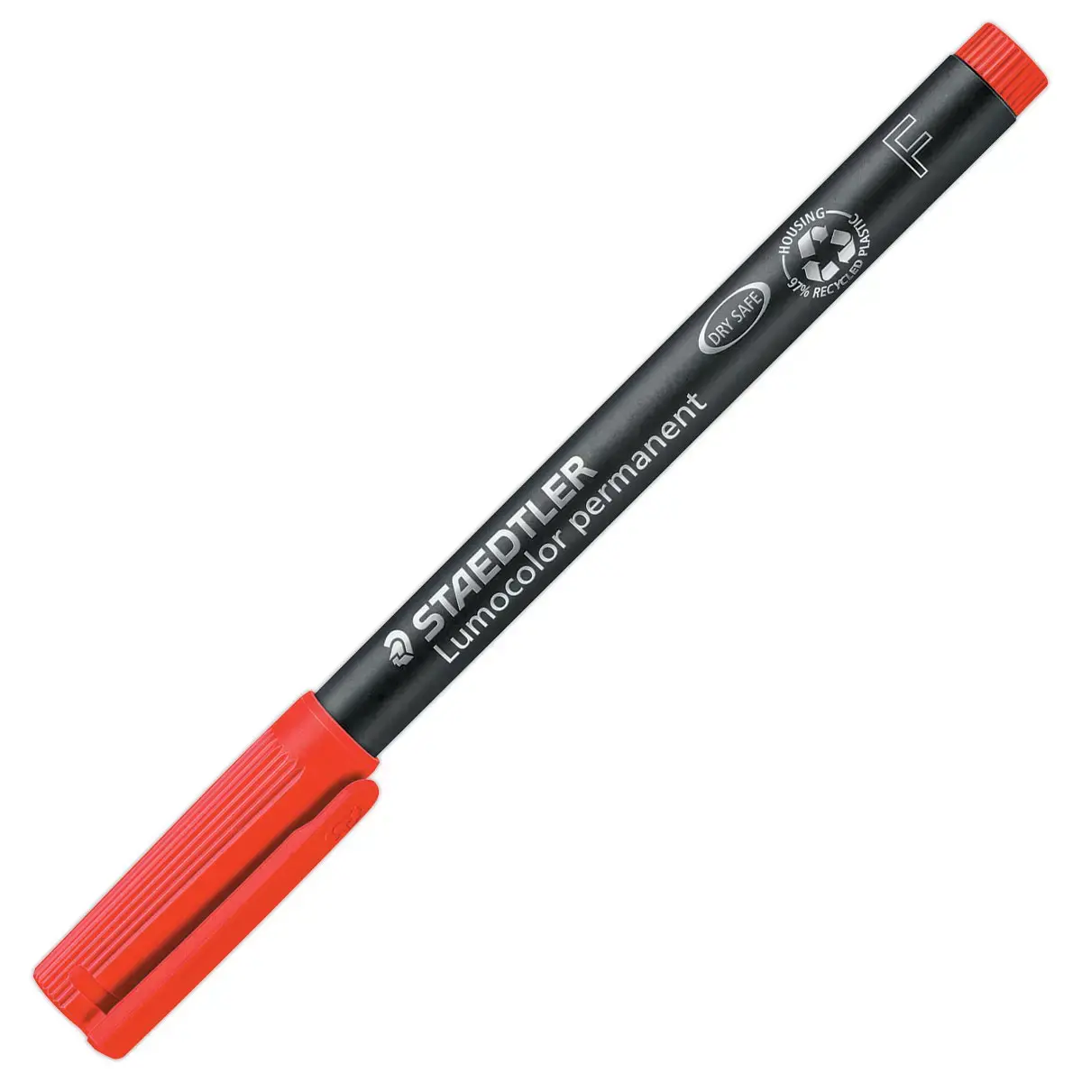 Feutre permanent universel Lumocolor - 0.6 mm - Rouge - STAEDTLER