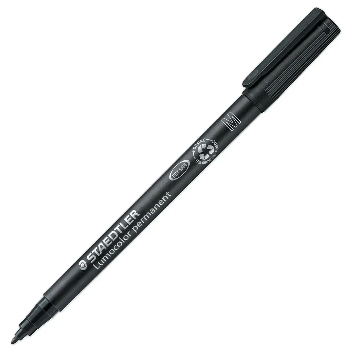 Feutre de rétroprojection Lumocolor - Pointe 1 mm - Noir - STAEDTLER