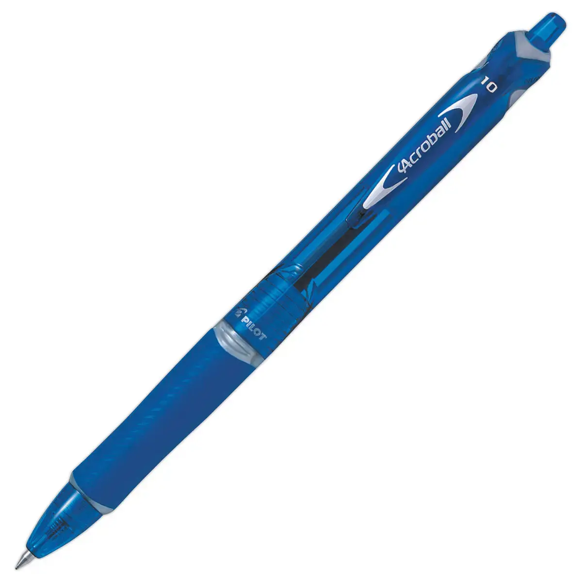 Stylo bille r&eacute;tractable Acroball - Ecriture moyenne - Bleu - PILOT 