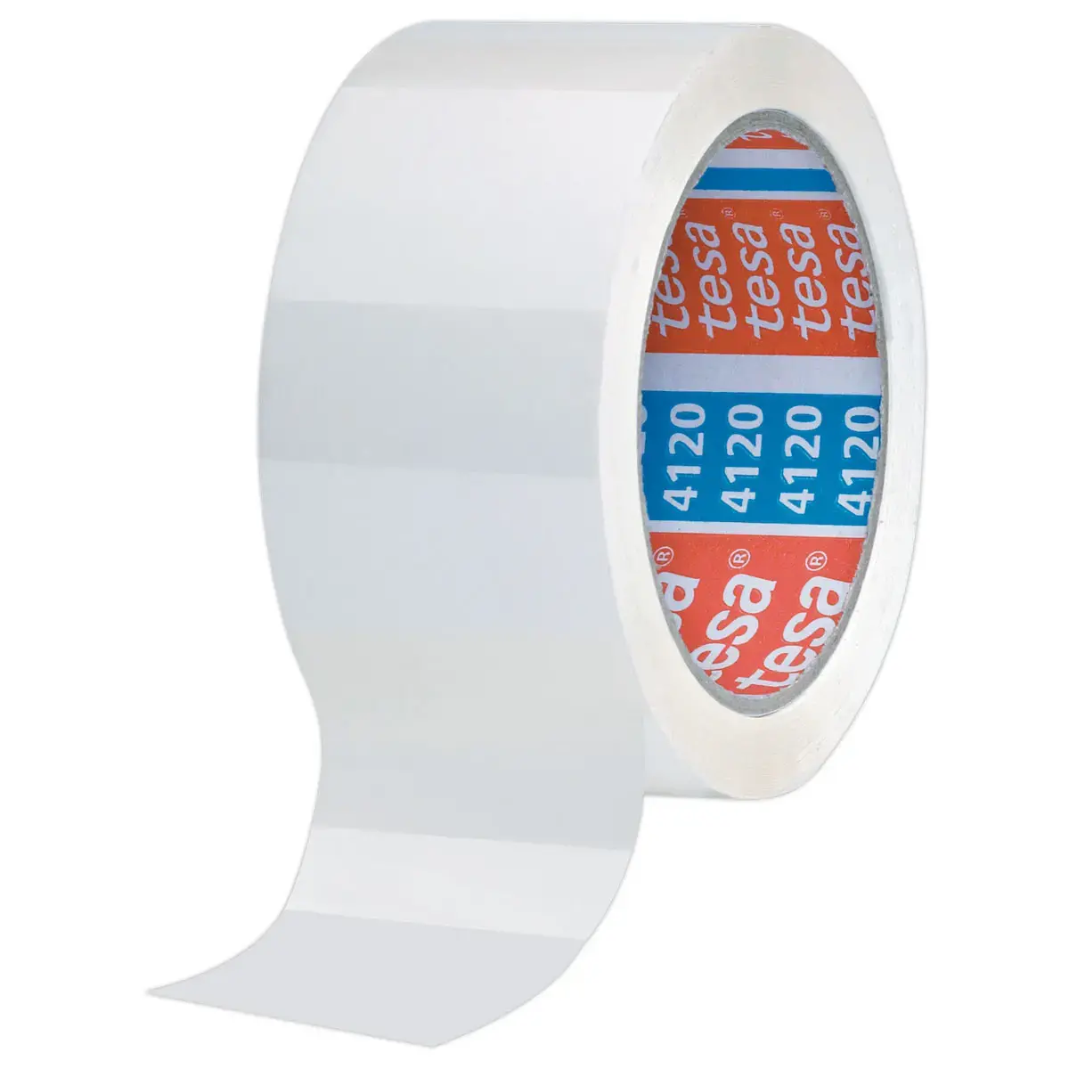 Rouleau d'adhésif d'emballage en PVC - Transparent - 100 m x 50 mm - TESA